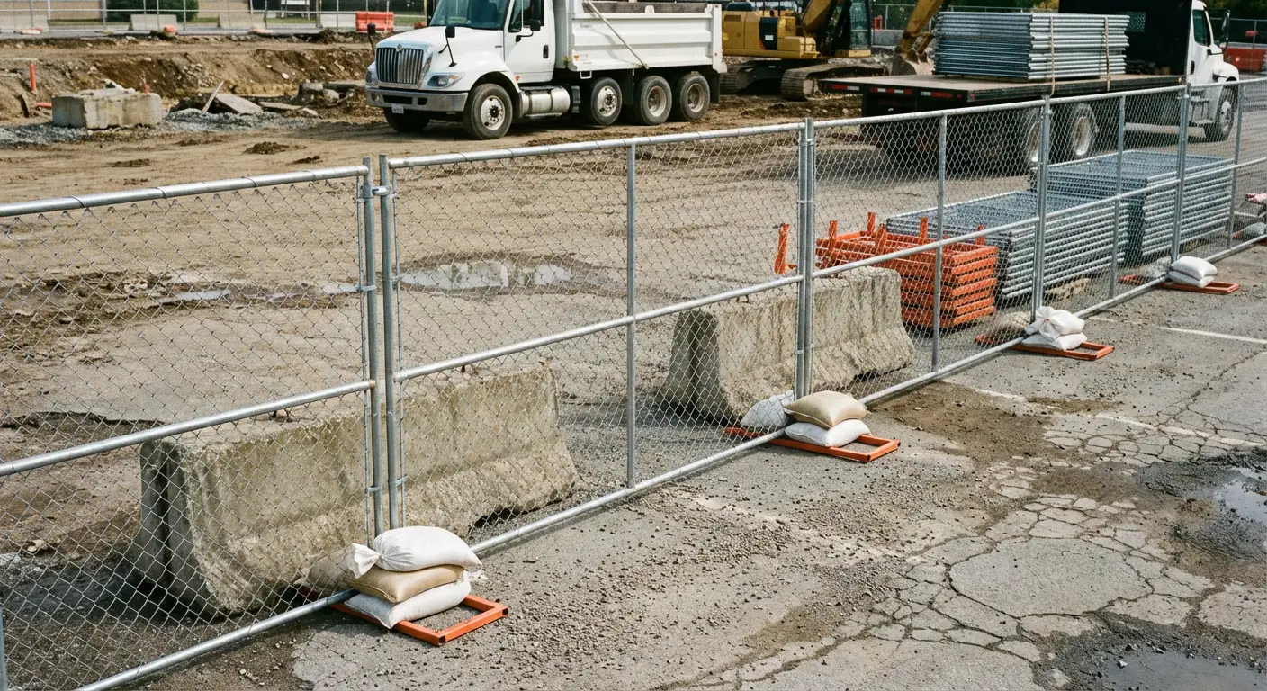 Modular Chain Link Panels in Smyrna, GA