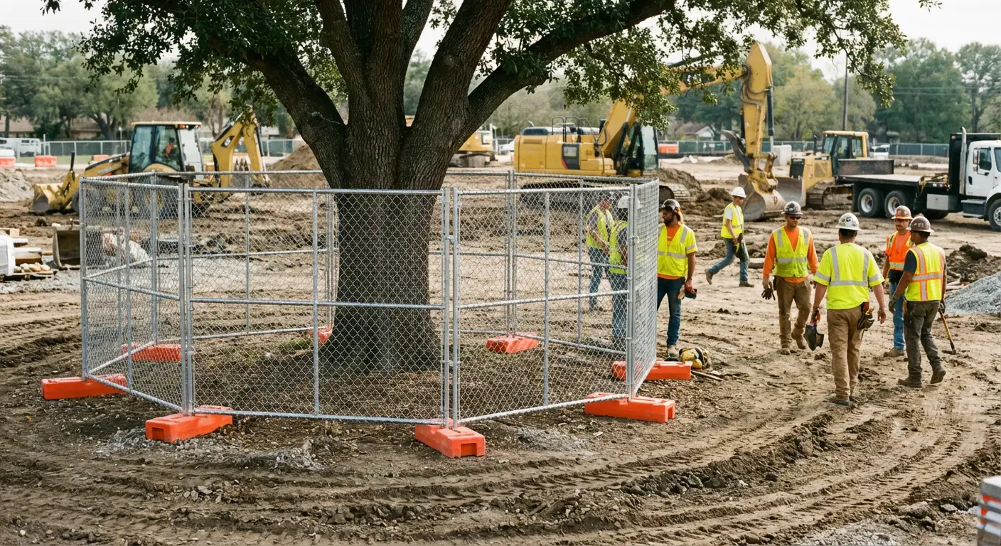 Tree Protection Zone Technical Specs in Smyrna, GA