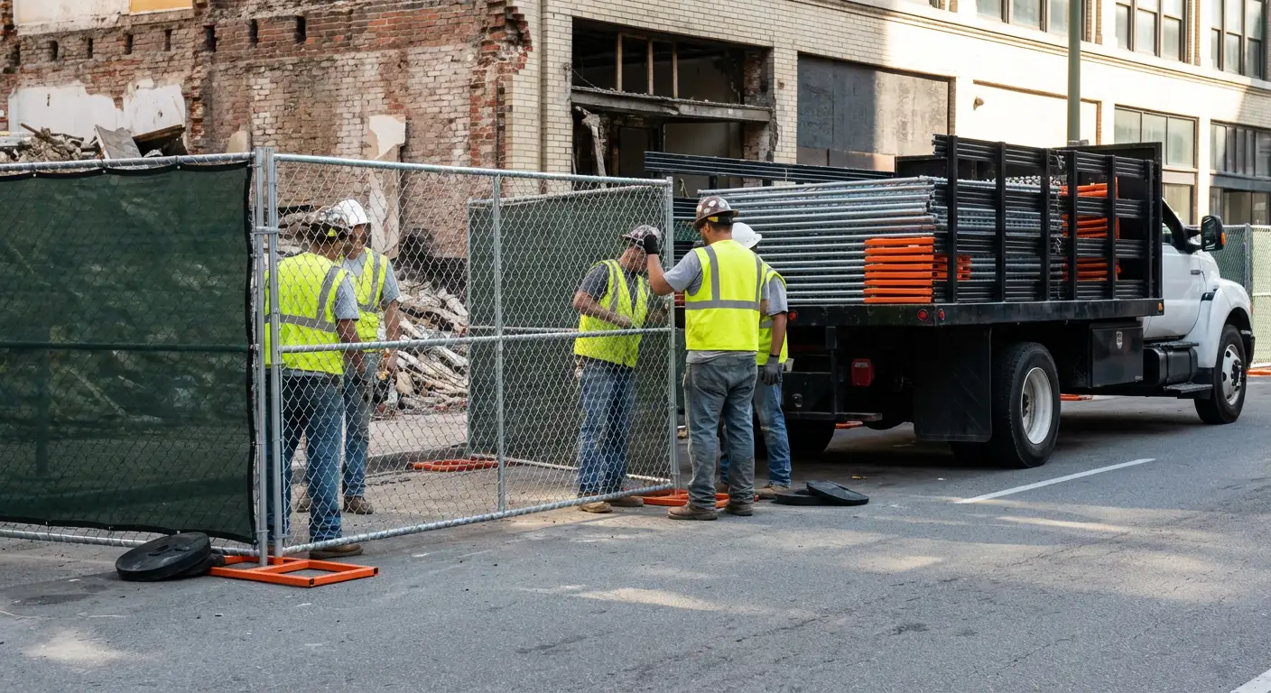 Smyrna fencing logistics and security challenges