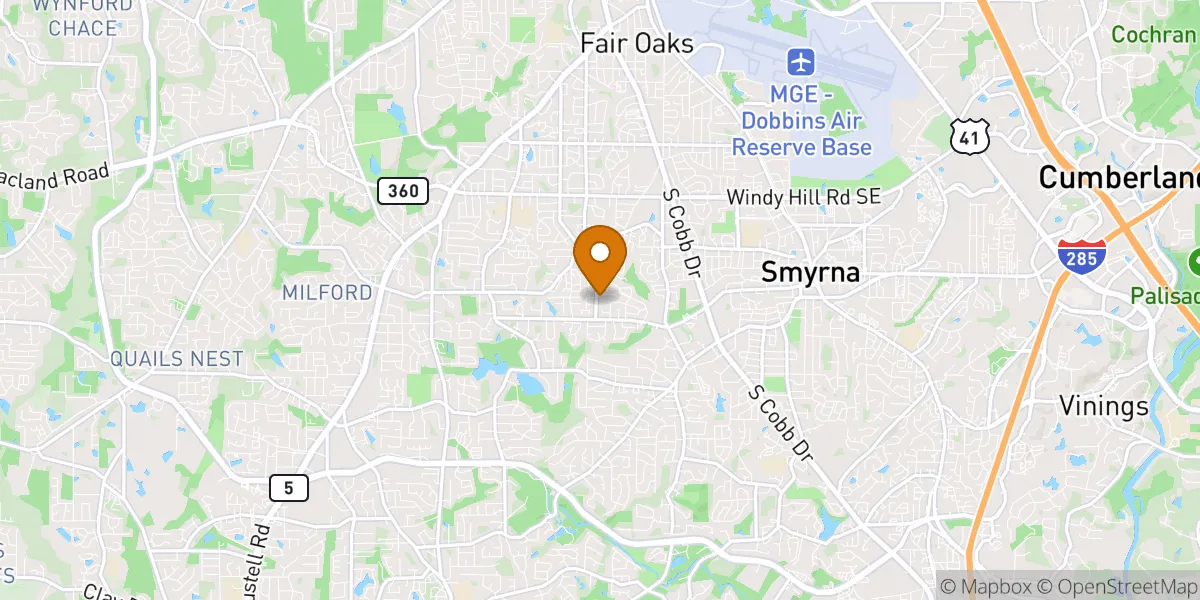  neighborhood map in Smyrna, GA