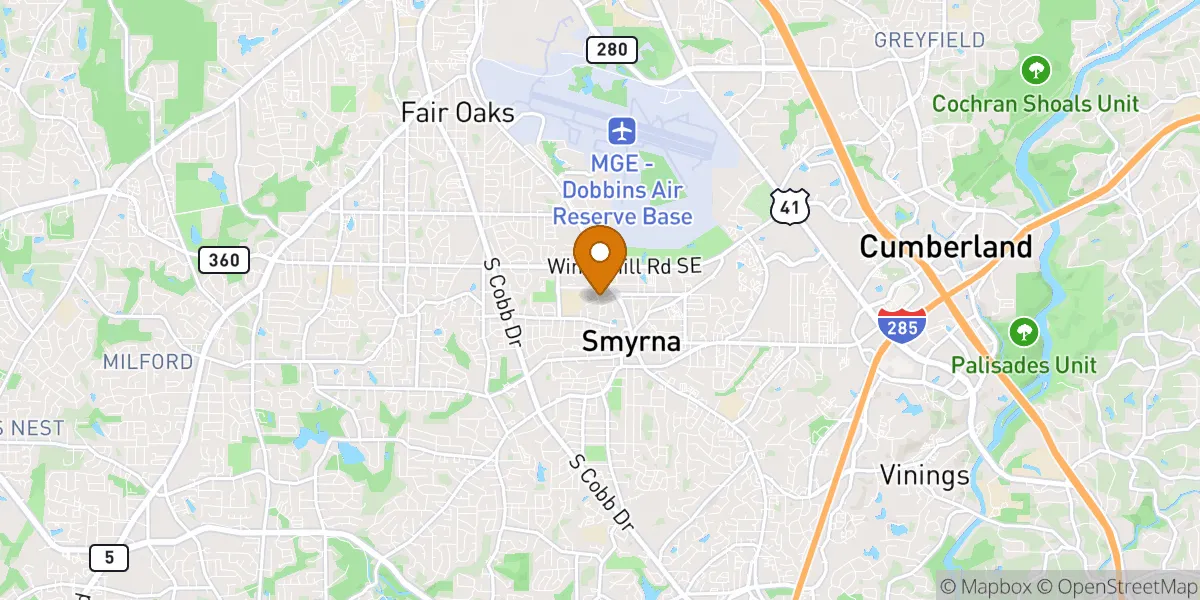  neighborhood map in Smyrna, GA