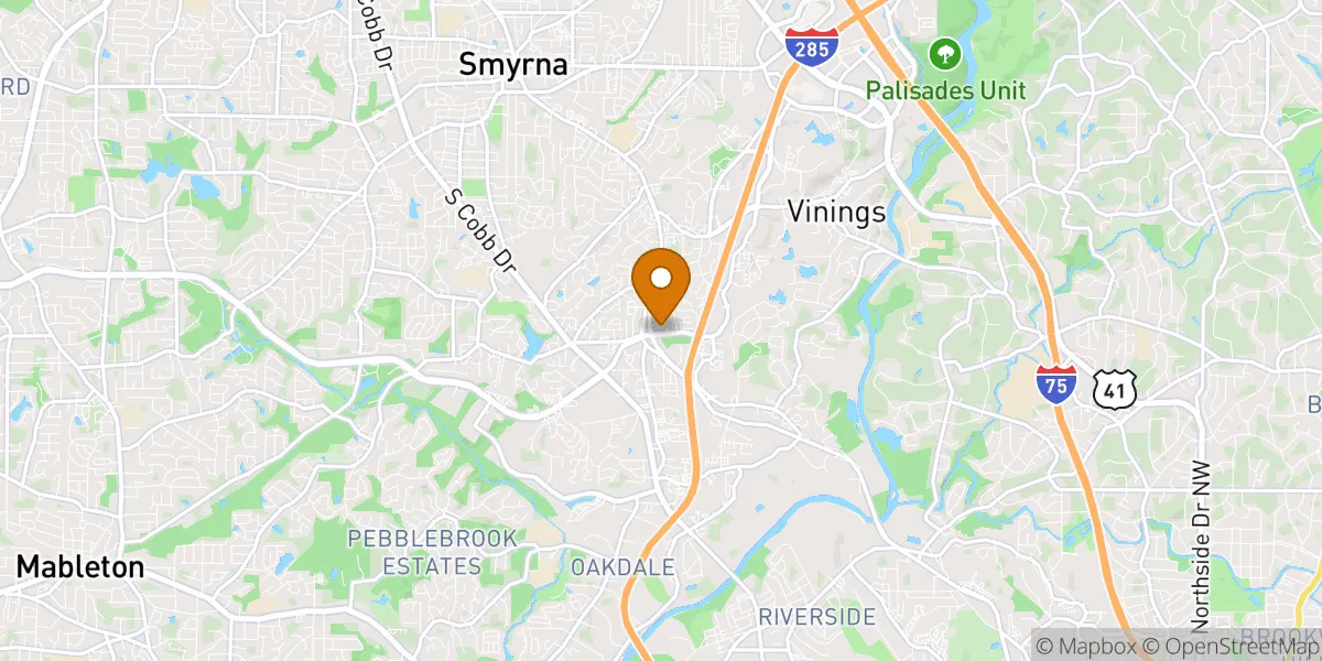  neighborhood map in Smyrna, GA